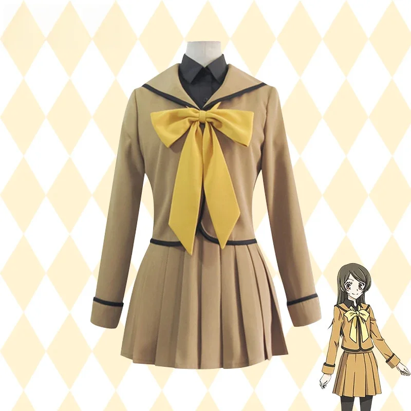 

Nanami Momozono Cosplay Costume Anime Kamisama Love Kamisama Kiss Cosplay Girls JK School Uniforms Wig Outfit Cute Suits Party