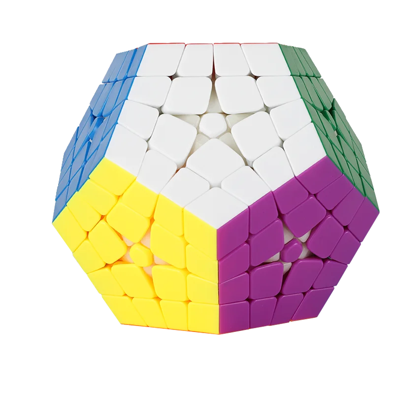 SengSo 4x4 Megaminx مكعب السرعة 4 طبقة بدون ملصقات أُحجية مكعبات لعب الأطفال هدية Cubo Magico