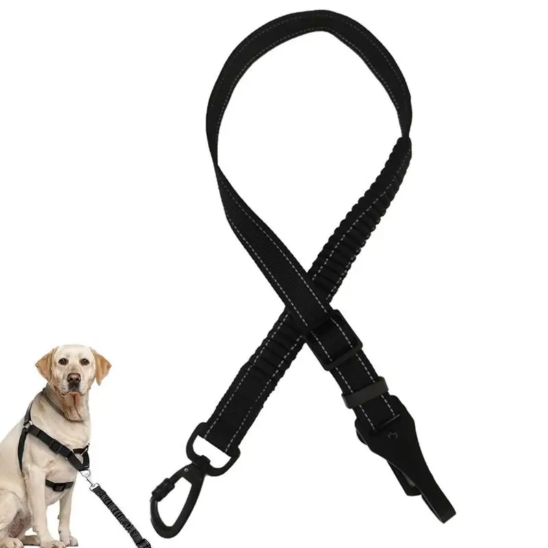 Two-in-one Pet Car Seat Belt durablee Nylon Lead Leash Backseat Safety Belt Adjustable Dogs Harness Collar Pet Accessories