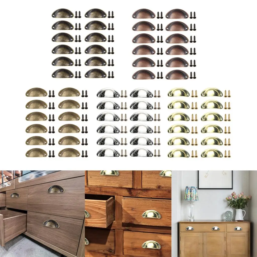 12 個キャビネット取手ハンドルキッチンモダンハードウェア引き出しドレッサードア用