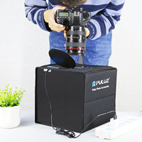 Soft Box Set Portable Folding Photo Lighting Modifier Photography Tent Box with 12 Colors Backdrops Portable Light Box