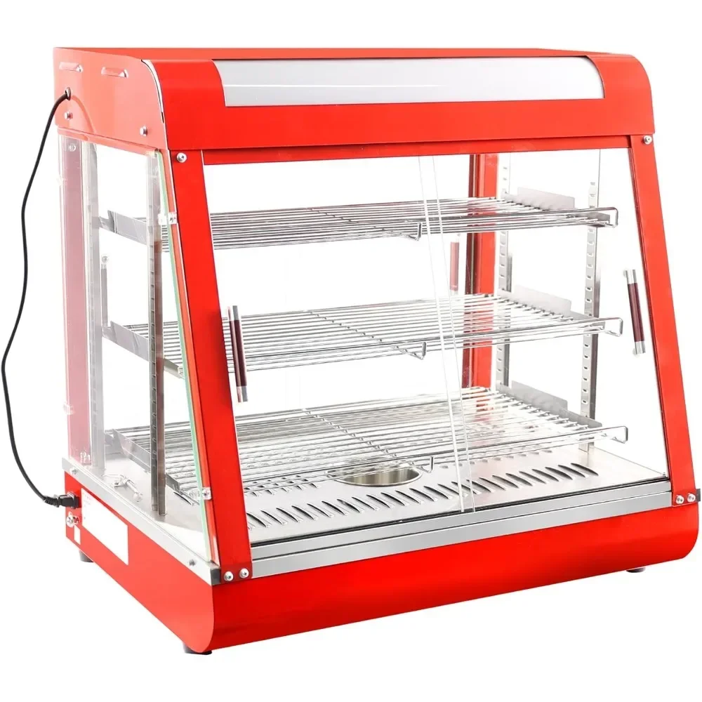 

Бестселлер: 3-уровневая настольная подставка для подогрева еды, 27 дюймов, коммерческая, для пиццы, с 3D-нагревом и рамой из нержавеющей стали, с функцией скольжения.