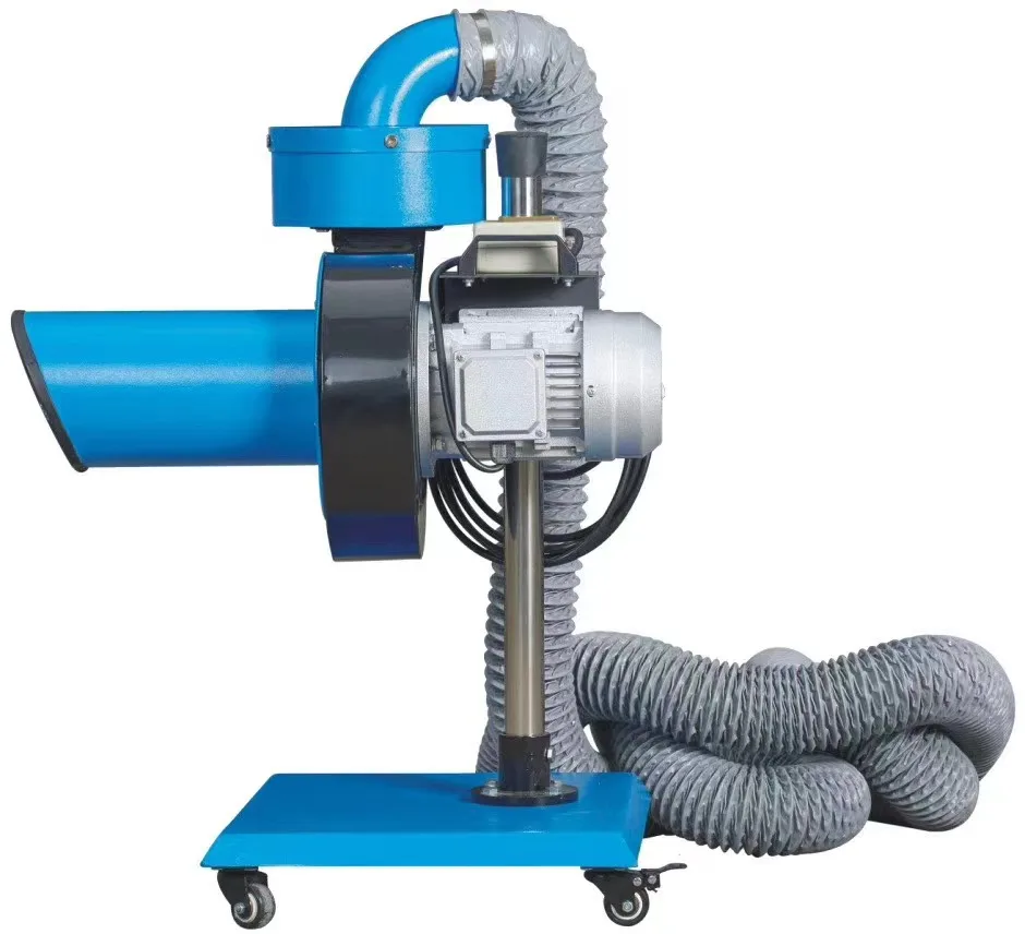 Durable Manual Exhaust Extraction System with Motor Car Cleaning Tool