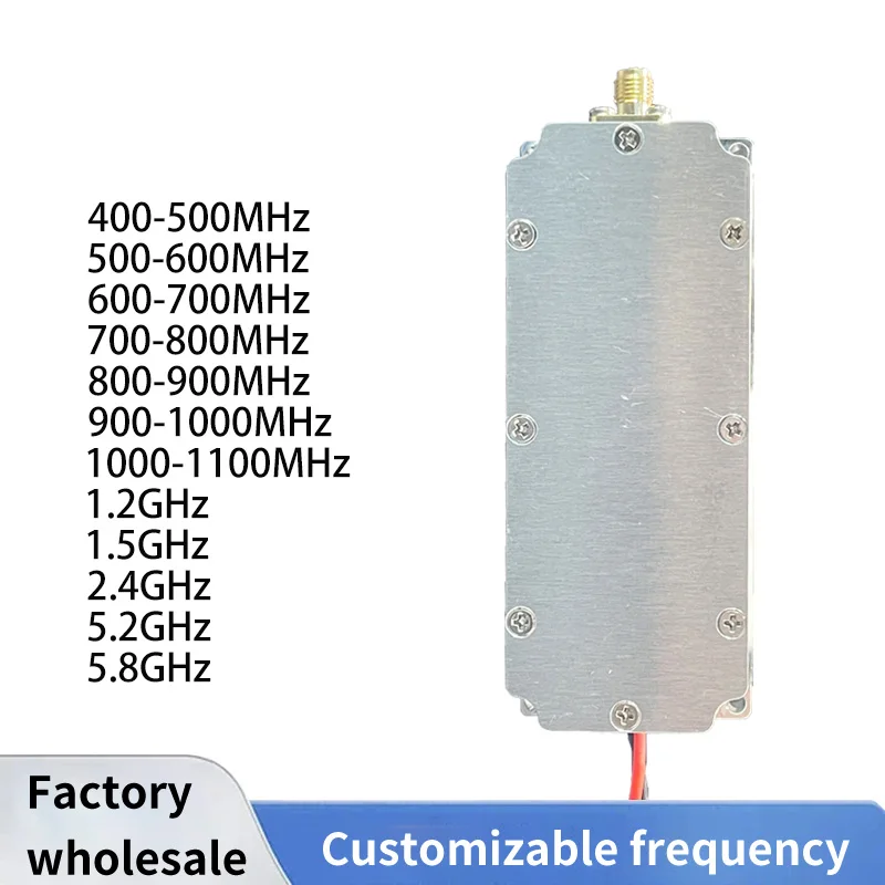 

Circulator 10W 400-5800mhz Signal Amplifing Module Video Transmission Sender RF Module Power Amplifer Enlarger Signal Repeater