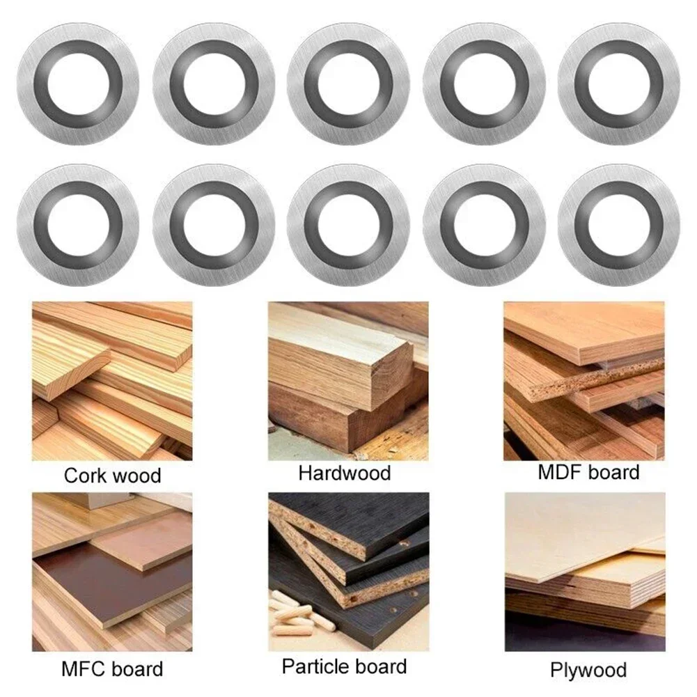 Imagem -02 - Inserções Indexáveis de Carboneto Redondo Cinzel Cortador Torno Madeira Ferramenta Torneamento 12 mm Acessórios da Ferramenta Elétrica do Agregado Familiar 10x