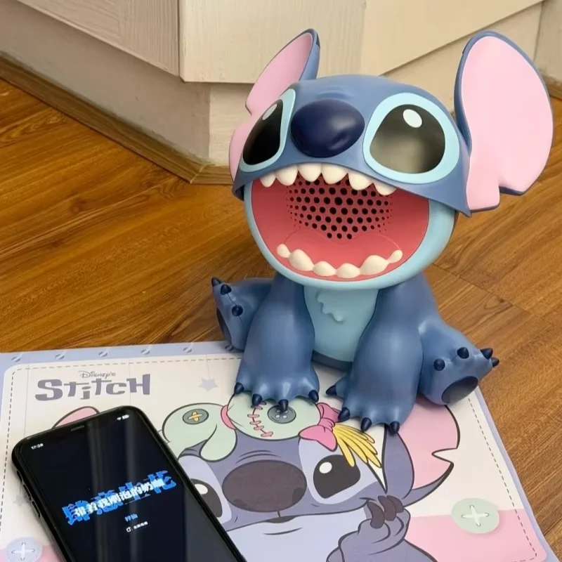 

Stitch Mg25-23 Bluetooth Speaker Desktop Small Big Doll Decor Subwoofer High Quality Pvc Material Statue Decoration Toy Gift