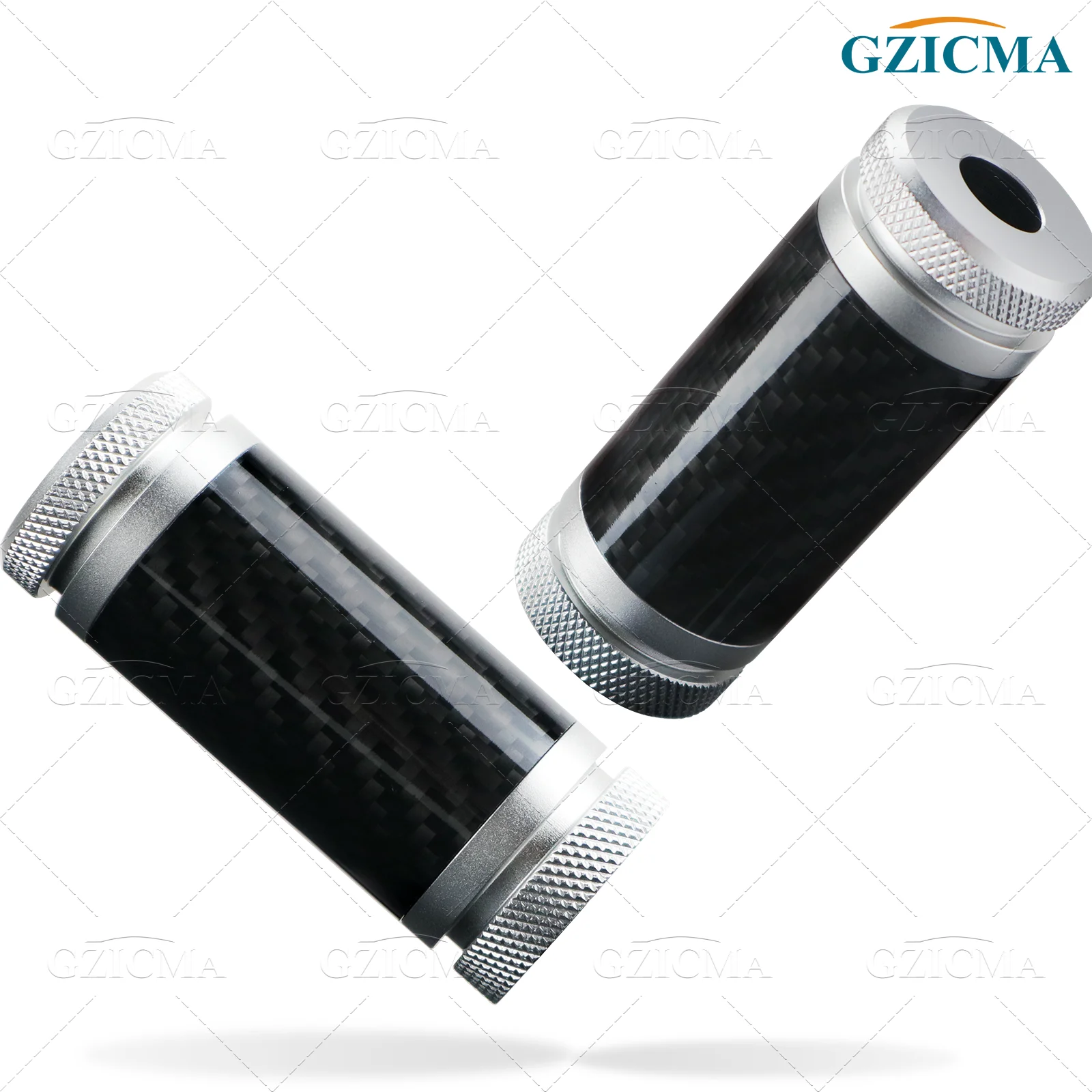 GZICMA Motorcycle Crash Bar CNC Sliders End Caps for Harley Touring Street Glide Softail Low Rider Sportster 883 Engine Guard