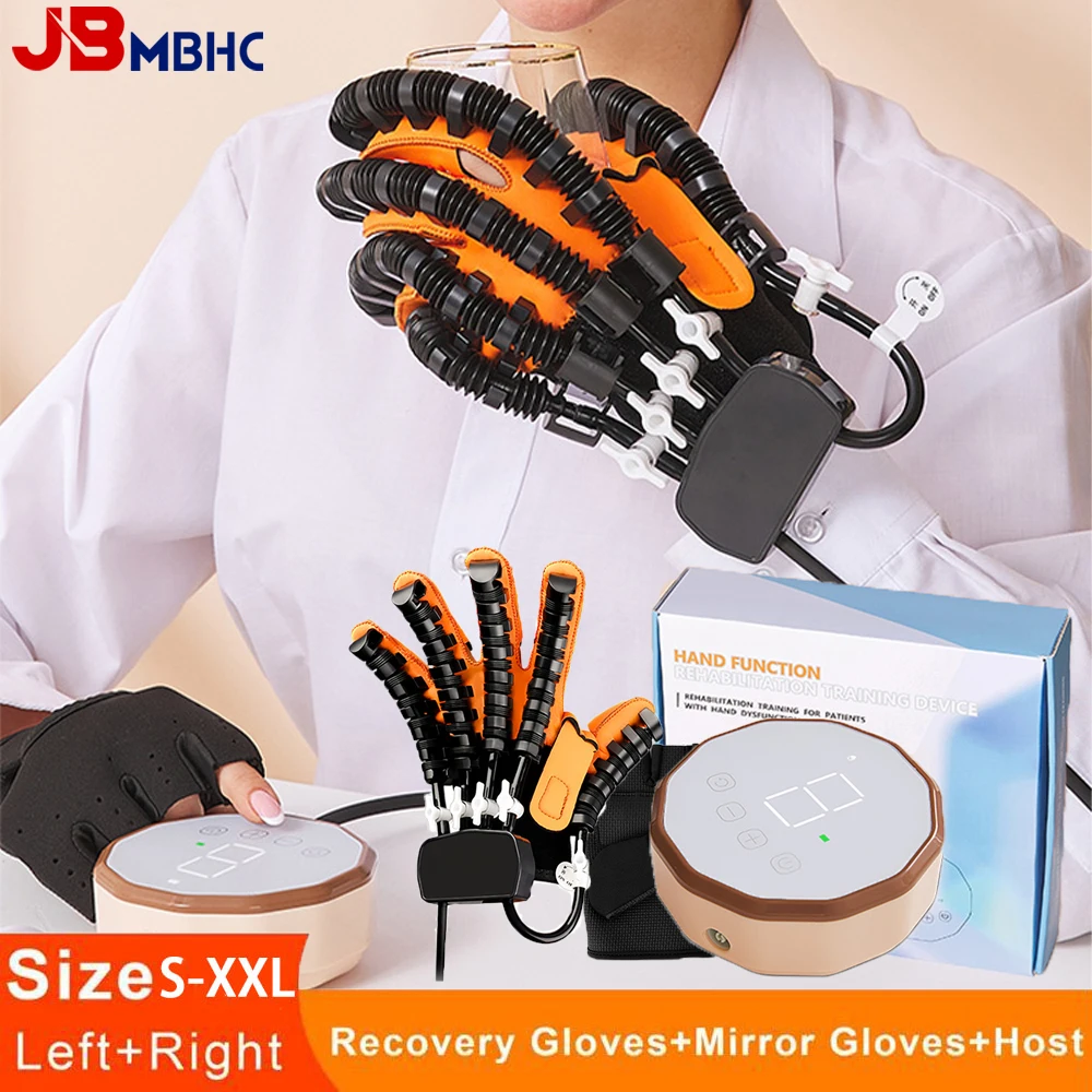 Hand Rehabilitation Robot Gloves Hemiplegia Finger Physiotherapy Device Cerebral Infarction Training Tool Stroke Recovery Glove