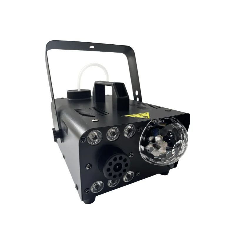 600W 3 RGB 6 LED Magic Ball Smoke Machine Remote Control Professional Special Effect Stage Fog Equipment for DJ Party Disco