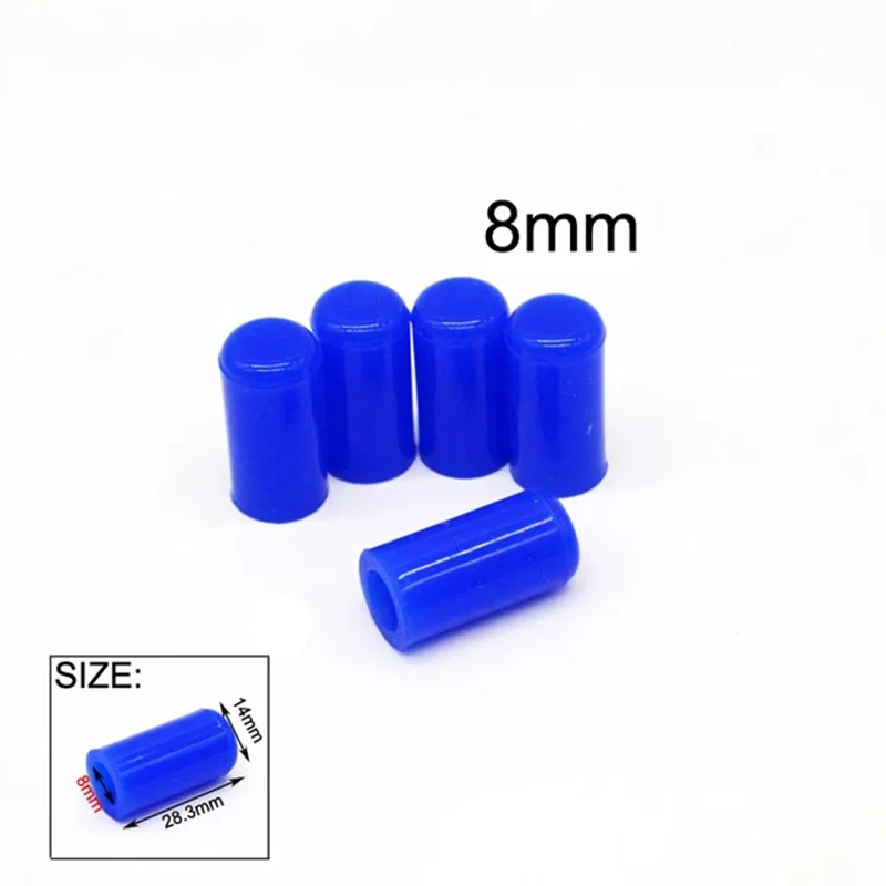 Silicone Blanking Cap, Entrada Vácuo Mangueira End Bung, Auto Car Acessórios Peças, 4mm, 6mm, 8mm, 10mm, 12mm, 1mm, 6mm, 19mm, 25 milímetros, 30