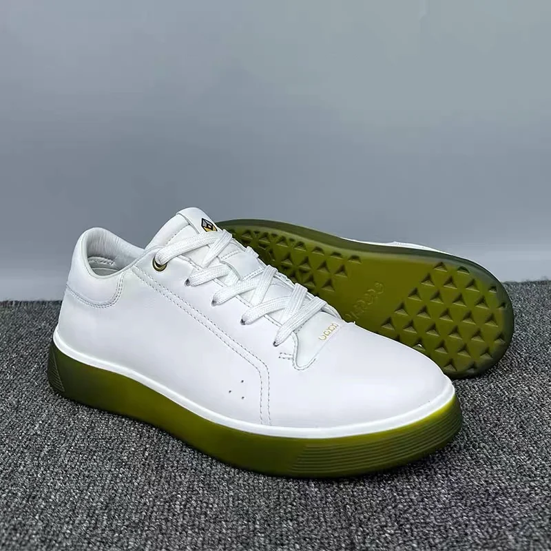 Sdef2b22ecc664079b28c54e4259eb06aG Genuine Leather Men Sneakers Breathable Comfort Classic Casual Shoes