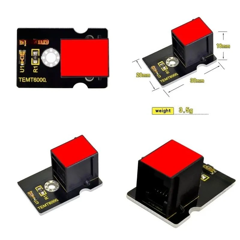 DIY Electronic STEM Environmental Sensor EASY Plug TEMT6000 Ambient Light Sensor