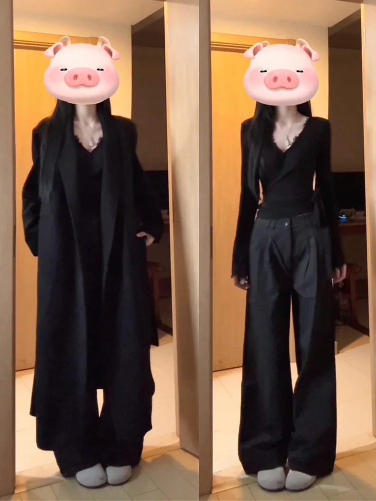 

Pure Desire Sexy Bla Lace V-Ne Long Sve Women's Base irt Autumn Winter Slim Fit Inner Wear T-irt Spicy Girl Top