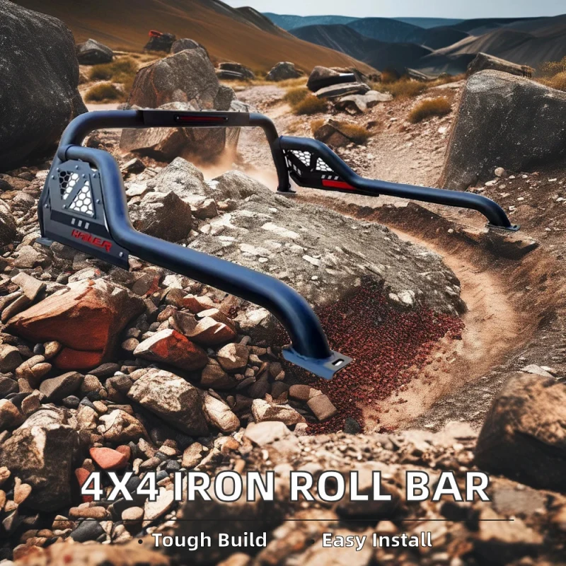 

Custom Fabricated Roll Cage Manufacturer for Hilux Roll bar for Trucks