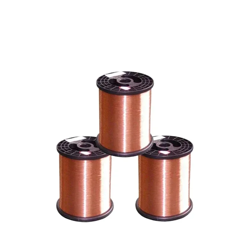 

Electric enameled copper wire for cable 500g diameter 0.16mm - 1.2mm solid red electric resistance pure copper coil wire