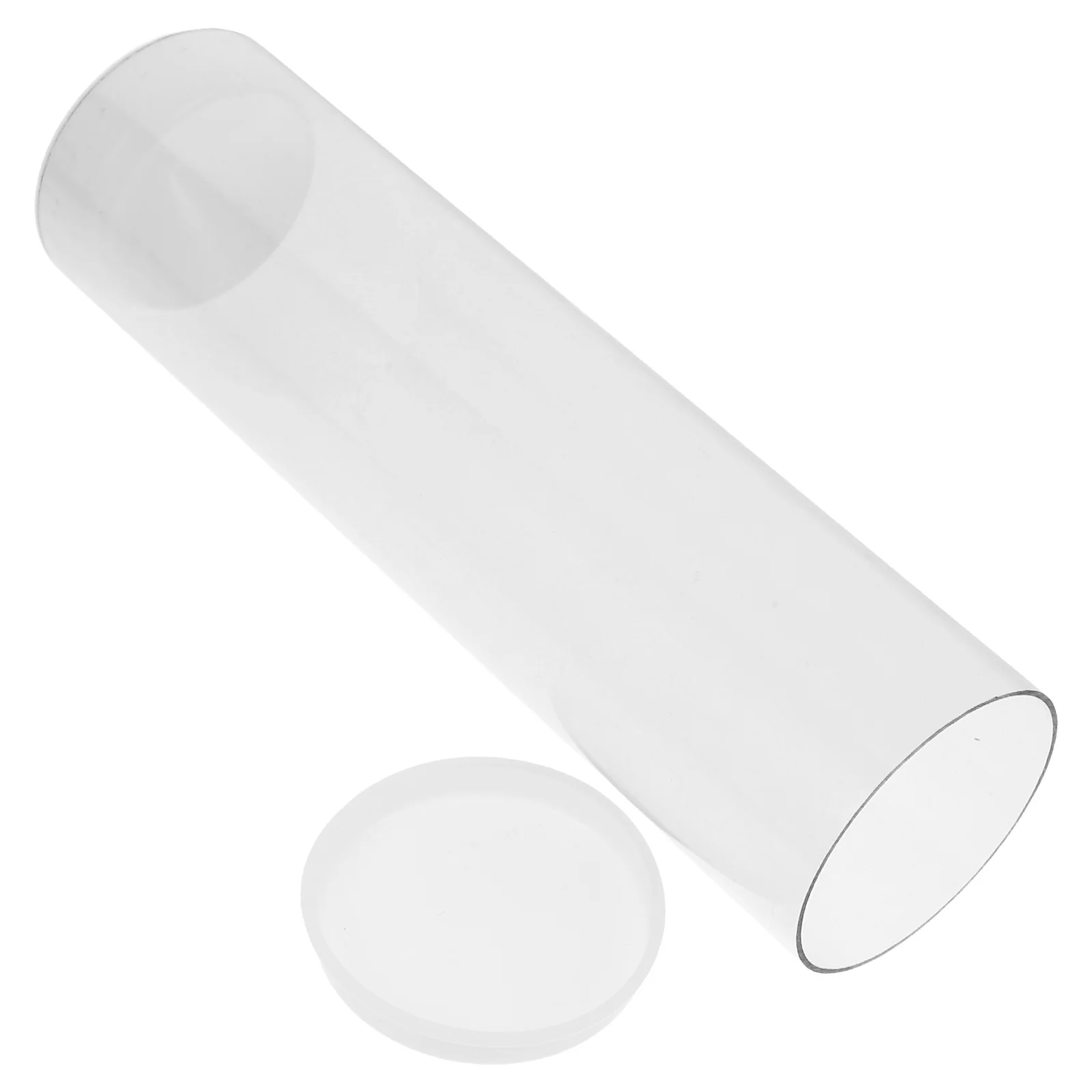 علبة كرة كرة الريشة صندوق تخزين من البلاستيك الشفاف، حاوية خفيفة الوزن محمولة لحماية الريشة، علبة كروية شفافة #5