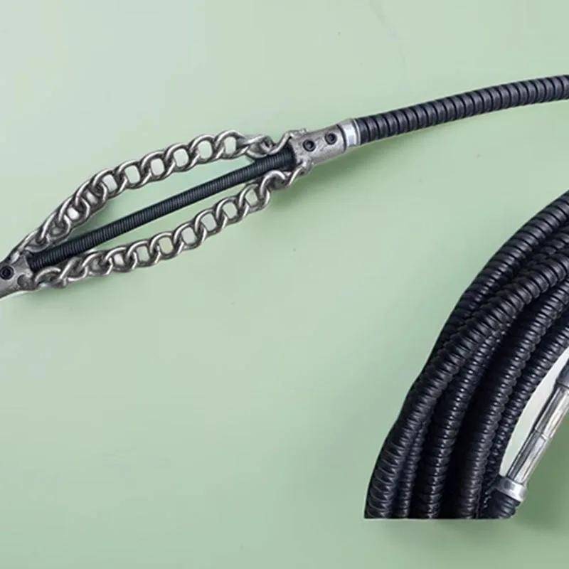 Electric Drill Spring-Chain Type Cutting Head Hammer Tool for Efficient Clogged Drains Clearing