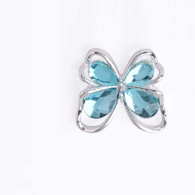 5PCS New retro butterfly wings nail decoration DIY fashion trend nail jewelry alloy accessories wholesale