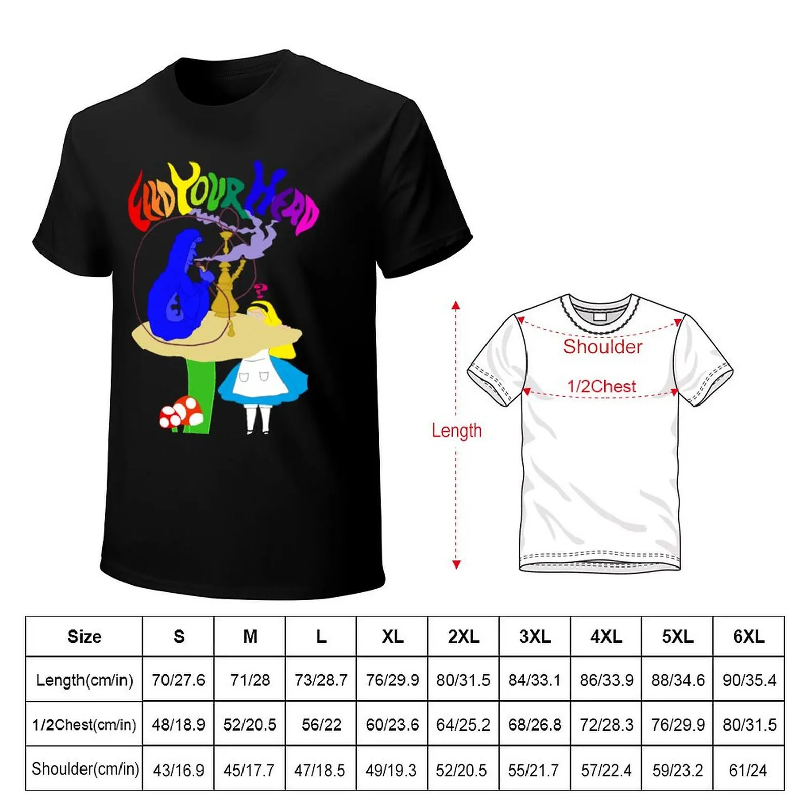Feed Your Head T-Shirt Casual Trendy Short Sleeve T-Shirt