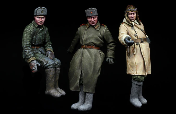 

[модель тюска] 1/35 фигурка из смолы 1/35, наборы фигурок из смолы, неокрашенные миниатюры 125002