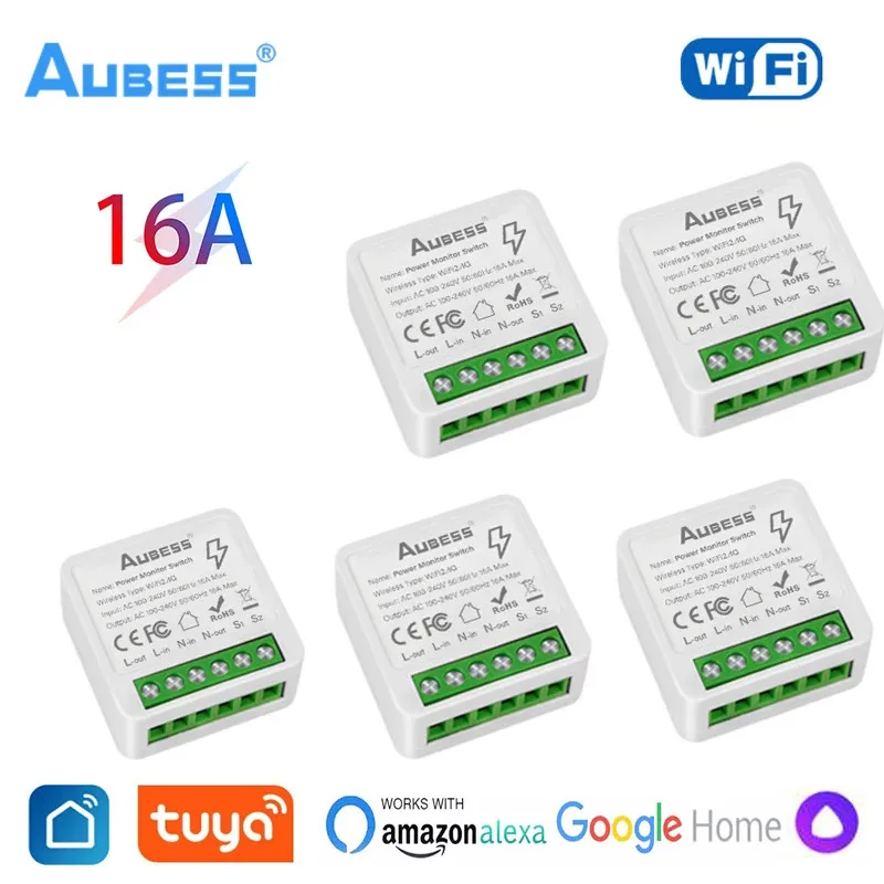 Tuya Zigbee 3.0 DIY Mini Switch For Tuya Smart Life Timing Wireless Control Relay Automation module Work With Alexa Google Home