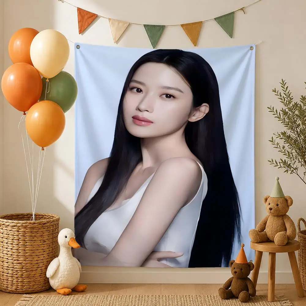 Actor Moon Ga Young Flags Stylish Flag Wall Decor, Perfect for Living Room, Home, Dorm, Party & Gifting