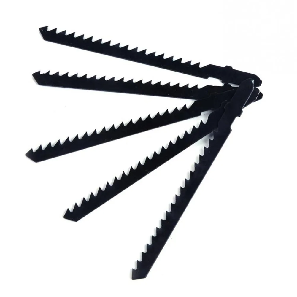 5pcs/lot T144D/T244D 74mm High Carbon Steel Jig Saw Set Fast-Cutting Reciprocating Jigsaw Blade For Wood Board Plastic Cutting