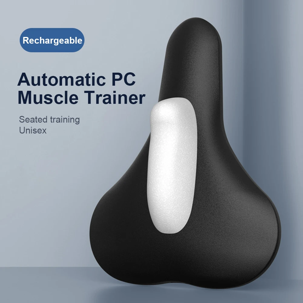 Electric Pelvic Floor Muscle Trainer Type-c Rechargeable Kegel Training Massage Cushion Sphincter Bladder Trainer for Men Women