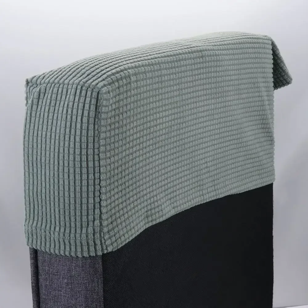 2PCS/set Stretch Armrest Covers Chair Sofa Removable Arm Protectors Covers Armchair Covers Solid Color Couch Cover