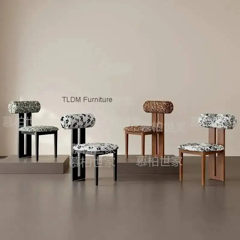Minimalist Luxury Designer Dining Chairs Throne Restaurant Vanity Party Dining Chairs Comfortable Unique Stoel Home Furniture