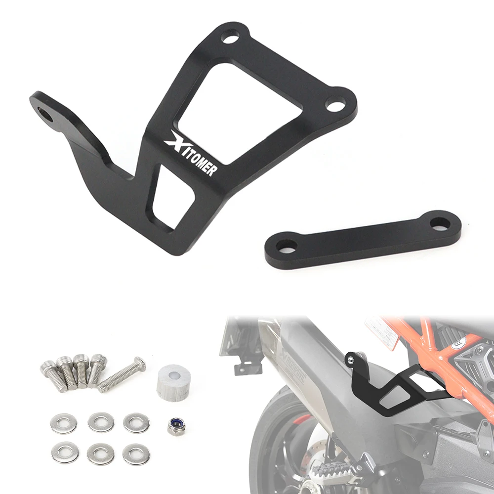 

Fit For Ducati Multistrada V4 V4S 2021 2022 2023 2024 Motorcycle Aluminum Exhaust Hanger Bracket Muffler Support Holder