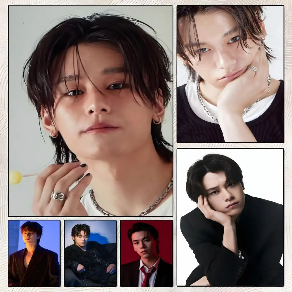 Actor Cha Woo-min Poster Classic Poster HD Art Sticky Wall Waterproof Home Living Room Bedroom  Aesthetic Decoration
