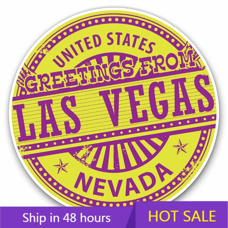 

Awesome Las Vegas USA Nevada Vinyl Waterproof Decal Exterior Accessories Guitar Suv Motorcycle Phone Stickers