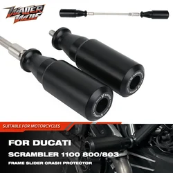 Frame Sliders Crash Protector For Ducati Scrambler 800 Classic Urban Motard Cafe Racer Icon 1100 Special Sport Dark Tribute Pro