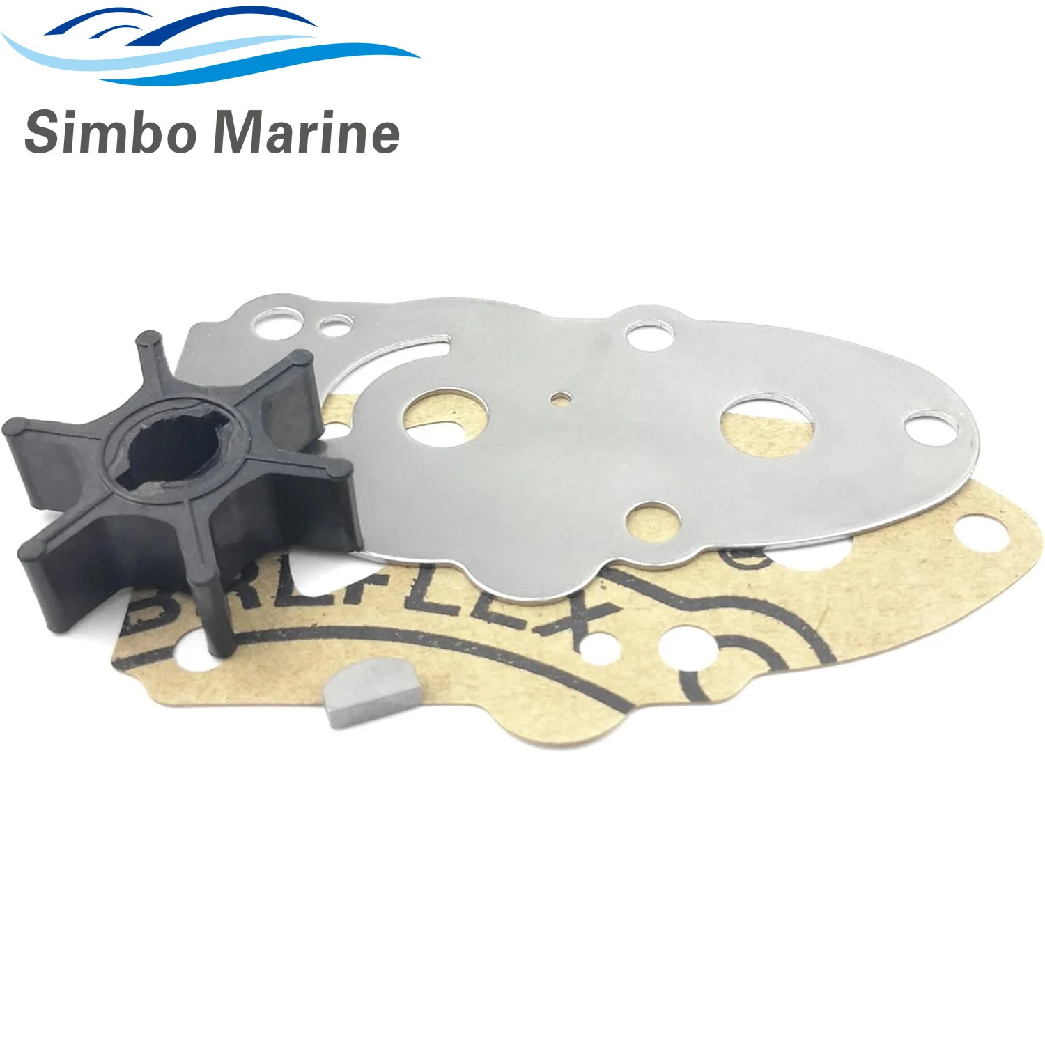 

17400-98550 Комплект крыльчатки водяного насоса для подвесного двигателя Suzuki 6 8 9,9 15 л.с. DT5 DT6 DT8 17400-98551 Sierra 18-3259