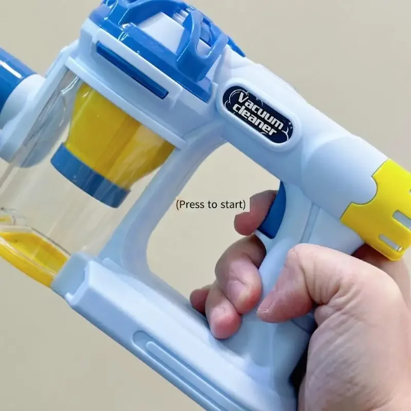 Đồ chơi máy hút bụi điện thực tế cho trẻ phát triển thói quen dọn dẹp thông qua trò chơi giả vờ 15UB