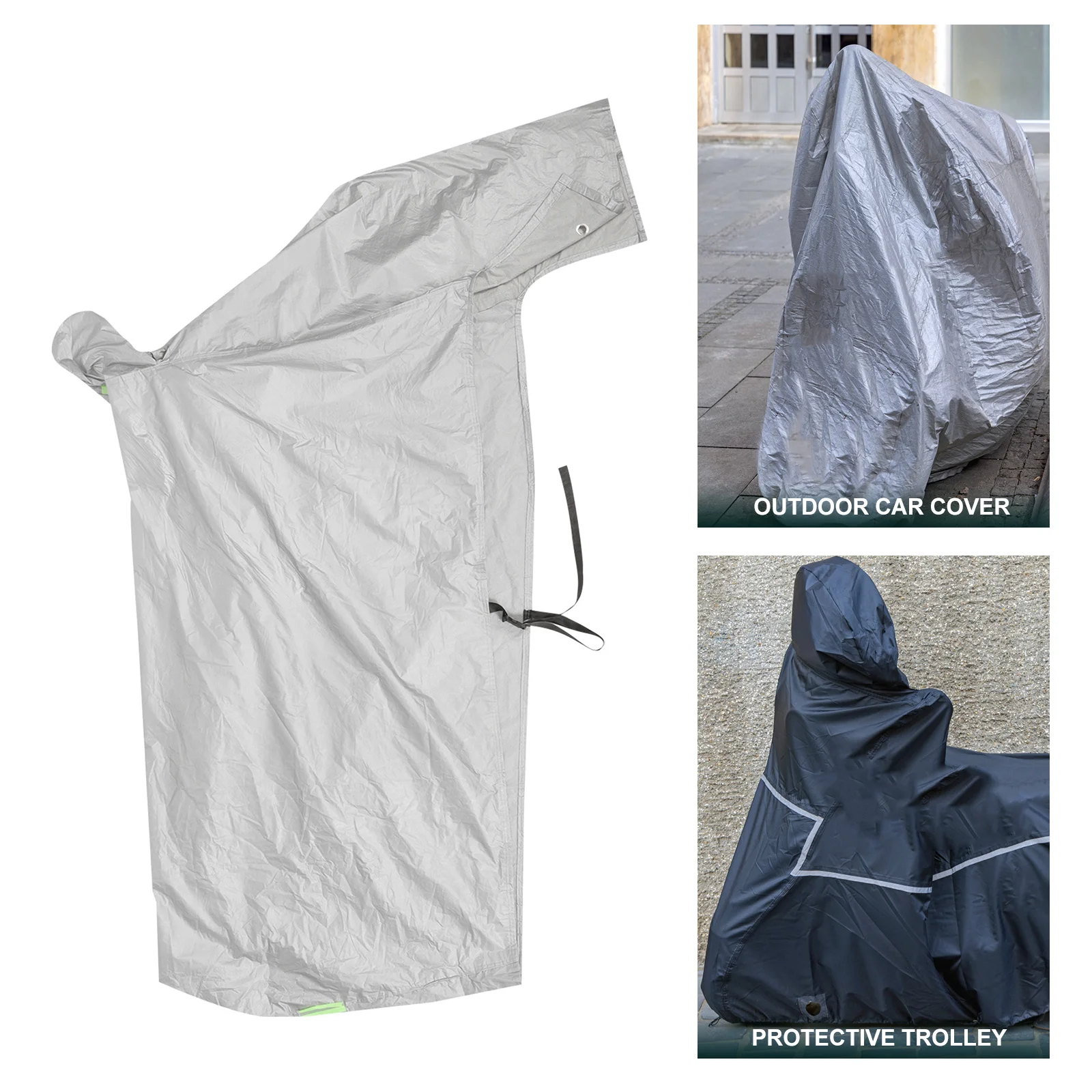 

Motorcycle Waterproof Windproof Sunproof Rainproof Outdoor Bike Storage Thickened Uv Protection All Weather Cover For