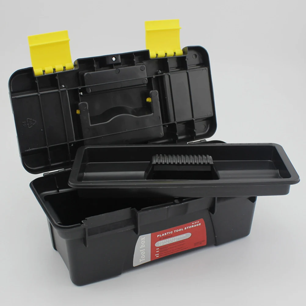 

1Pcs Durable Foldable Plastic Toolbox Portable Multifunction Tool Storage Case Car Container Organizer Toolbox