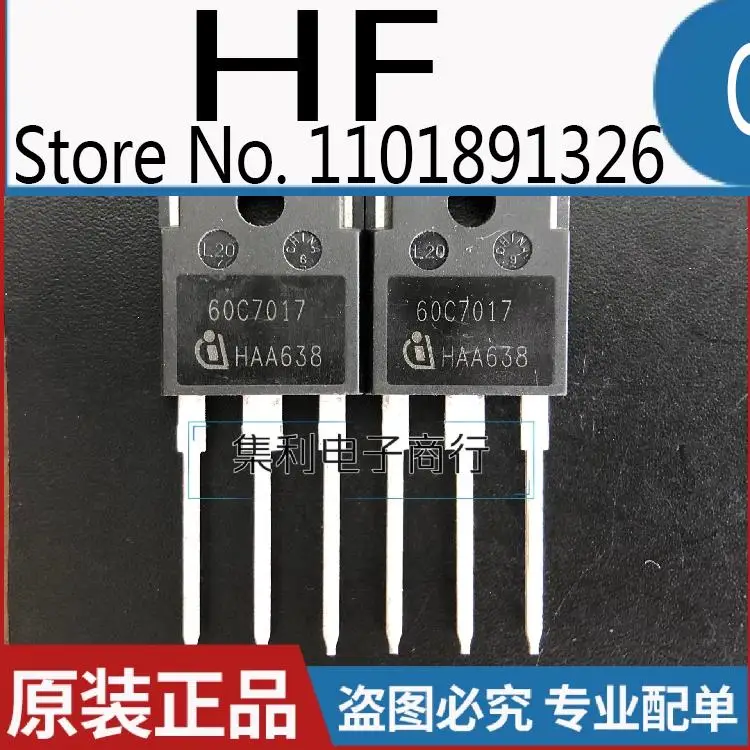 

10PCS/lot 60C7017 IPW60R017C7 TO-247 650V/109A Imported Original