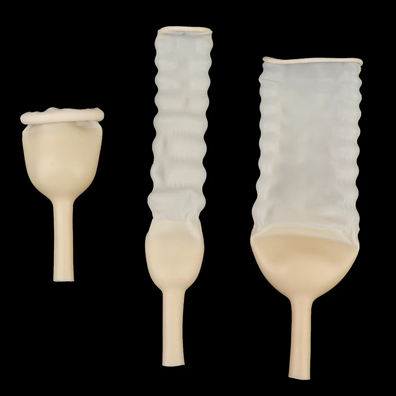 20/25/30MM Male External Catheter Medical Sterilized Latex Catheter Urine Collector Elderly Incontinence Urinary Latex Sleeve