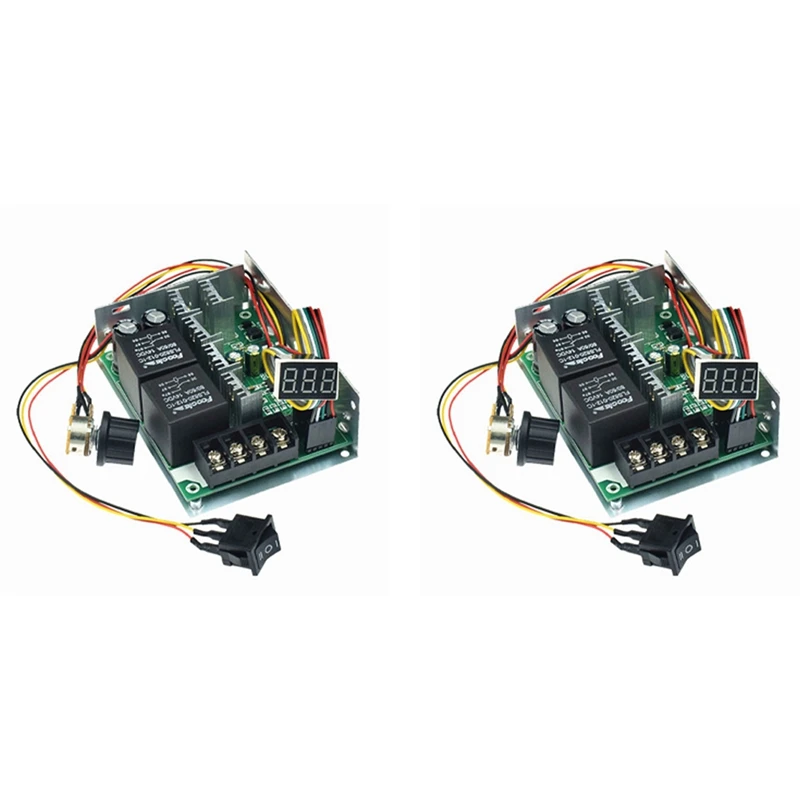 

2X PWM Φ цифровой дисплей 0-100%, регулируемый модуль привода, вход до 60 А