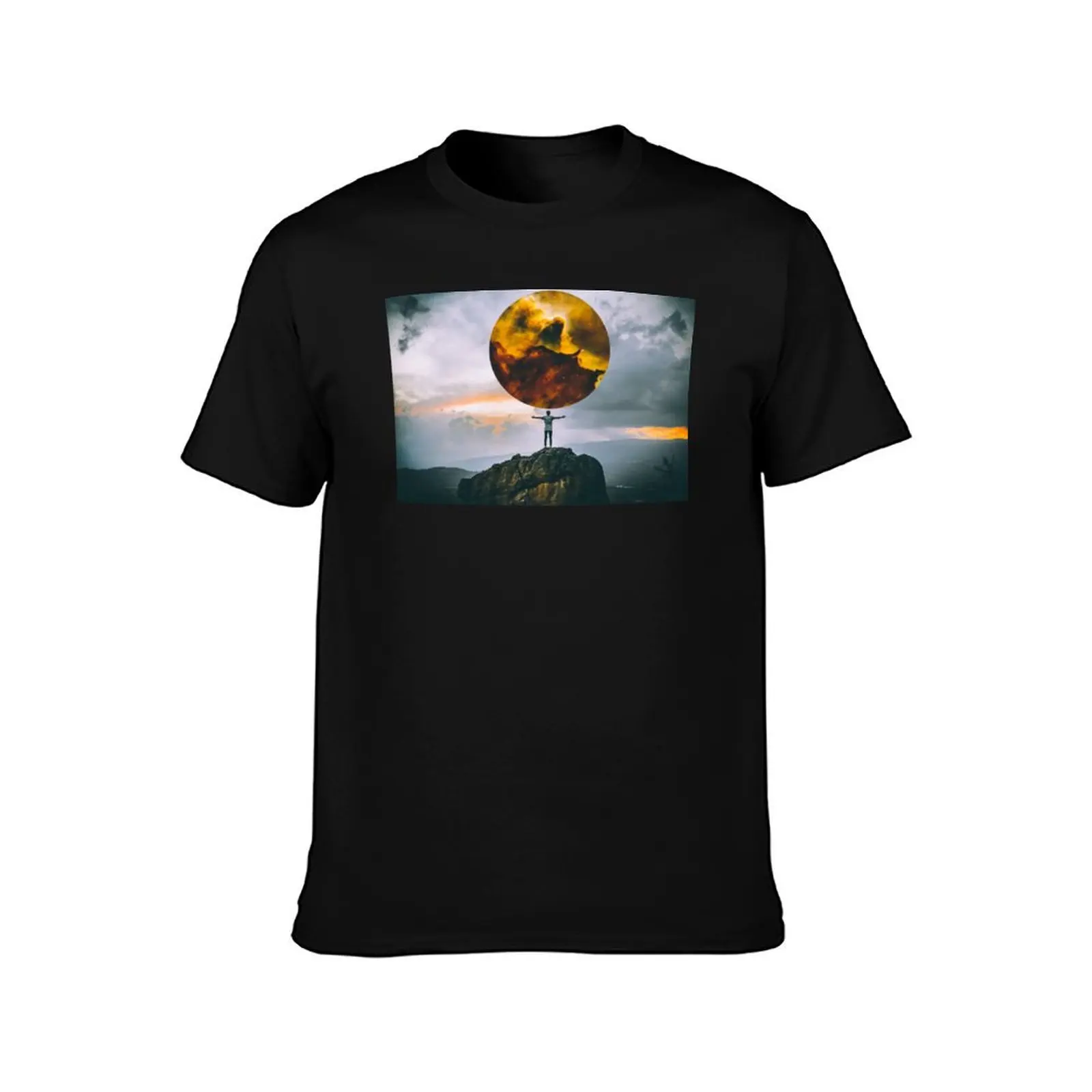 world of possibilities 0.1 T-Shirt Casual Pattern Print Tee Shirt