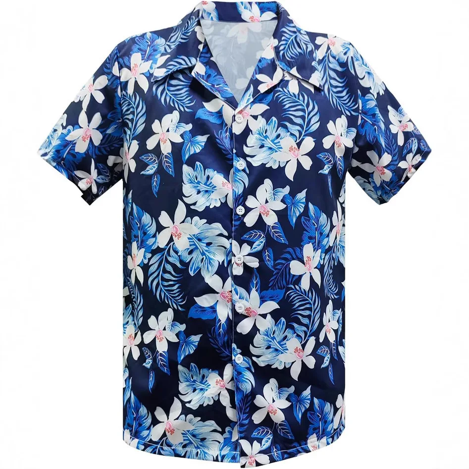 Casual Hawaii Beach ort Sve irt Men Women irt 8090s Sle Cross-Border Ebay Hot S Cusizable with Image