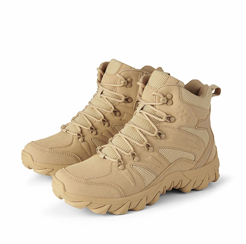 Taktische Stiefel für Herren, Armee-Schuhe, wasserdicht, Militär, Outdoor, Damen, Unisex, hochwertiges Training, ultraleicht, Camping, Sicherheit – Detail 27