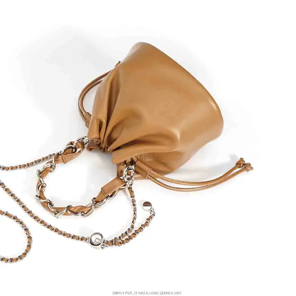 MS-Sac à Main d'Été en Cuir de Vache pour Femme, Sacs de Luxe Souples, Poudres, Fourre-Tout Unique, Nouvelle Collection 2023, E27