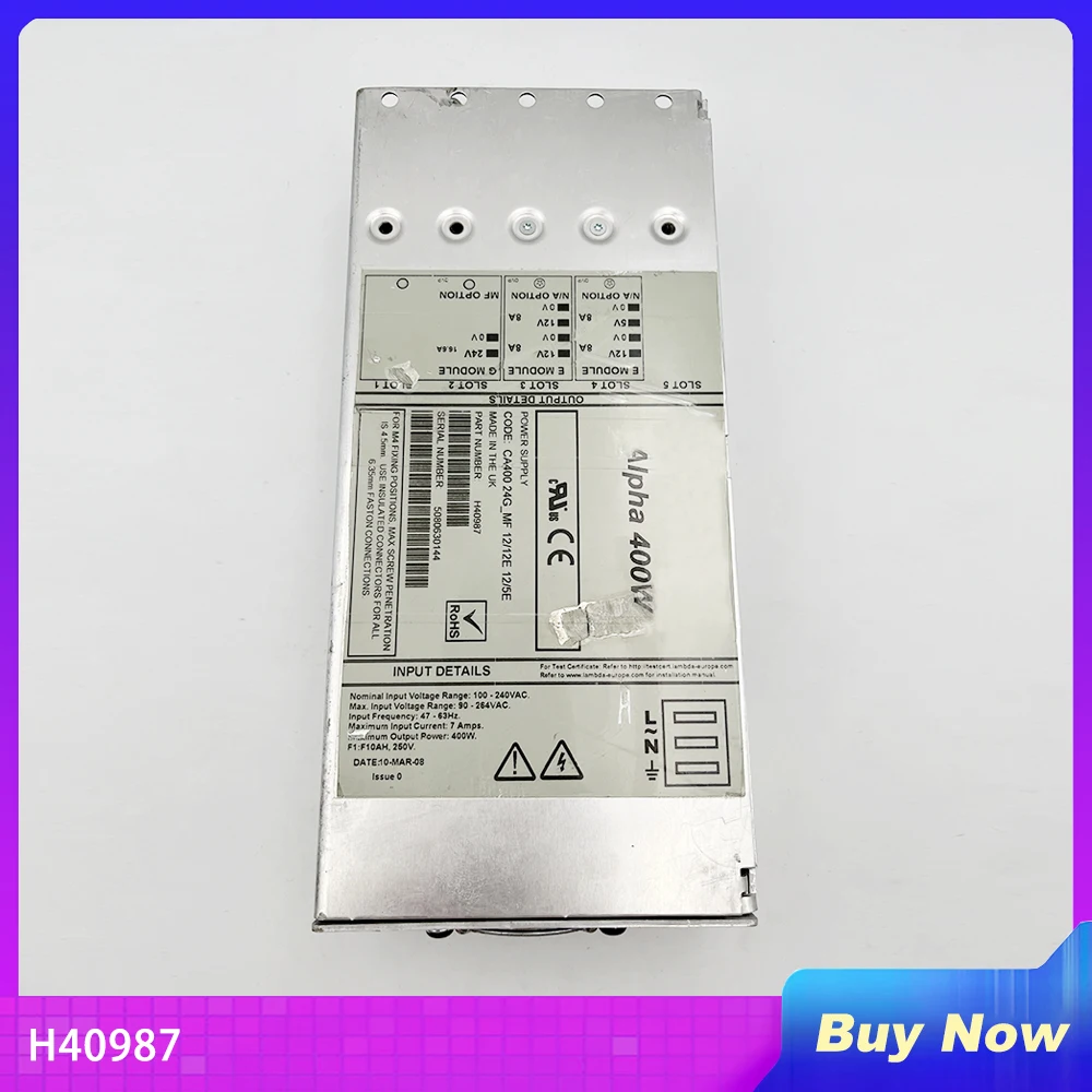 

For LAMBDA Industrial Power Supply AIpha 400W H40987 CA400 24G_MF 12/12E 12/5E Perfectly Tested