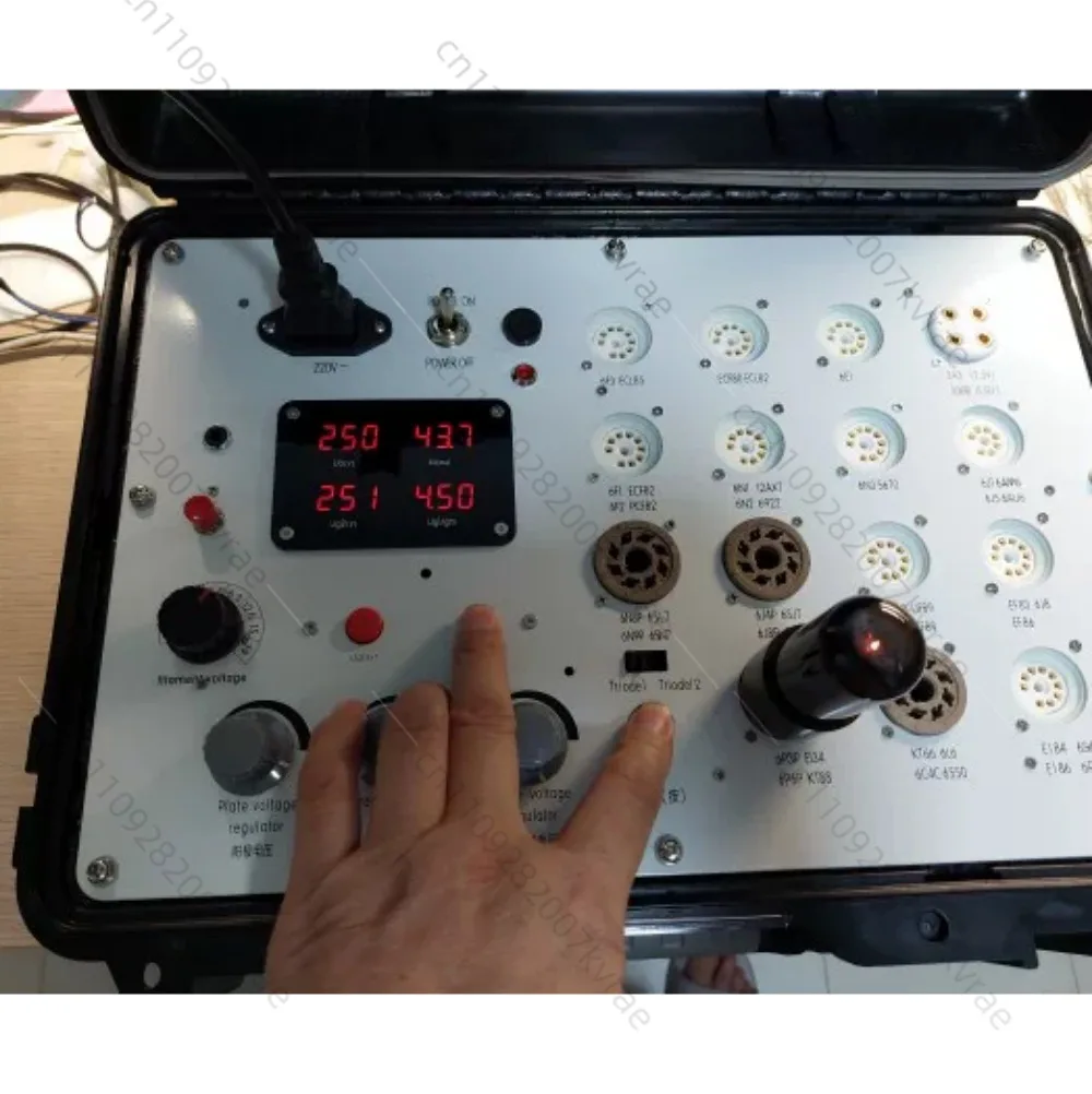 Full English Version Electronic Tube Tester GS-360p, Vacuum Tube Tester