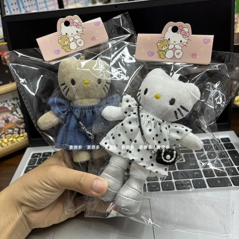 

Юбка с героями мультфильмов «Hello Kitty», плюшевый брелок для куклы, полипропиленовый хлопковый наполнитель, кавайная школьная сумка, кулон, милое сердце для девочек, подарок