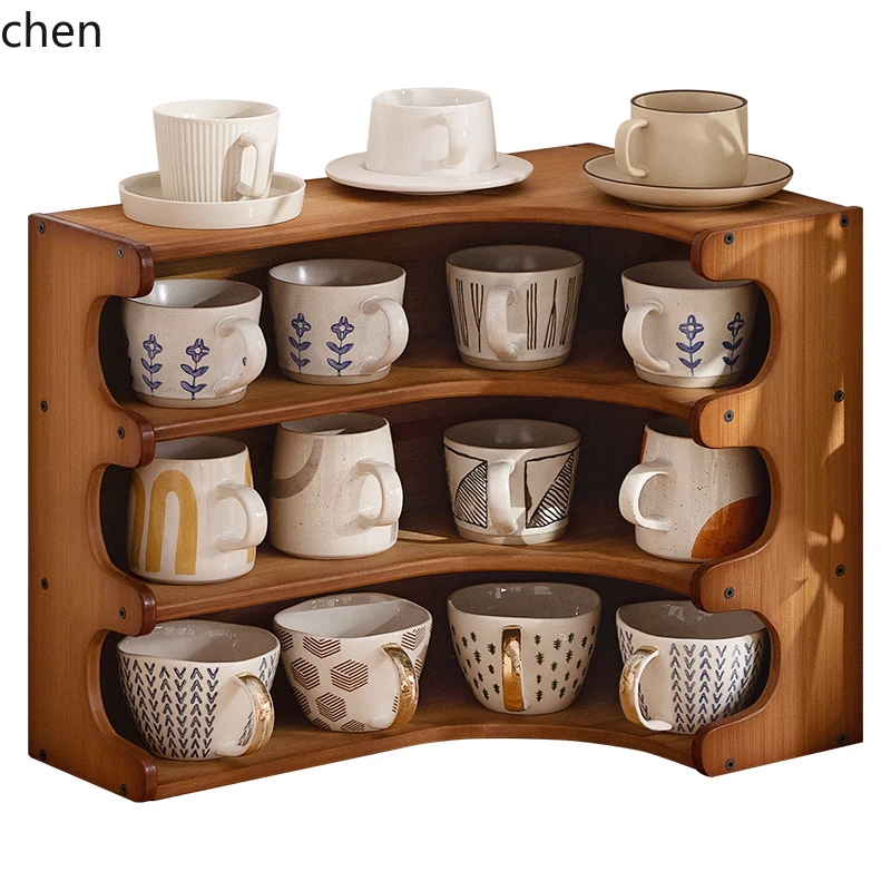 YXY Storage Rack Desktop Cup Holder Tea Set Storage Mug Water Bar Coffee Sideboard