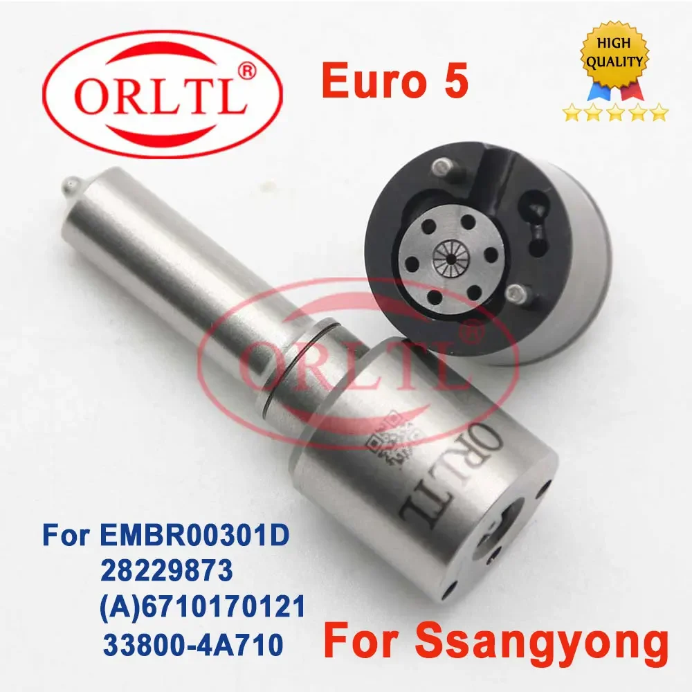 Diesel Injector 28525582 Repair Kit 7135-573 Nozzle L374PBD Control Valve 9308-625C for for EMBR00301D 33800-4A710 A6710170121